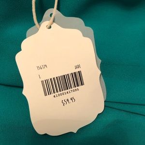 Cocktail dress size large in green